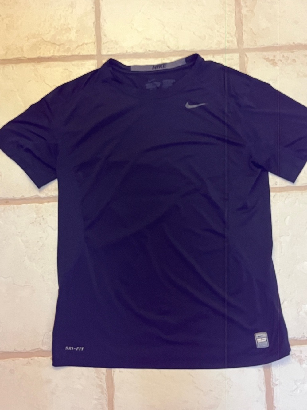 Nike Men’s Pro Combat Navy Compression T-Shirt